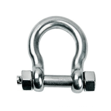 Bow Shackle With Bolt and Nut Stainless Steel